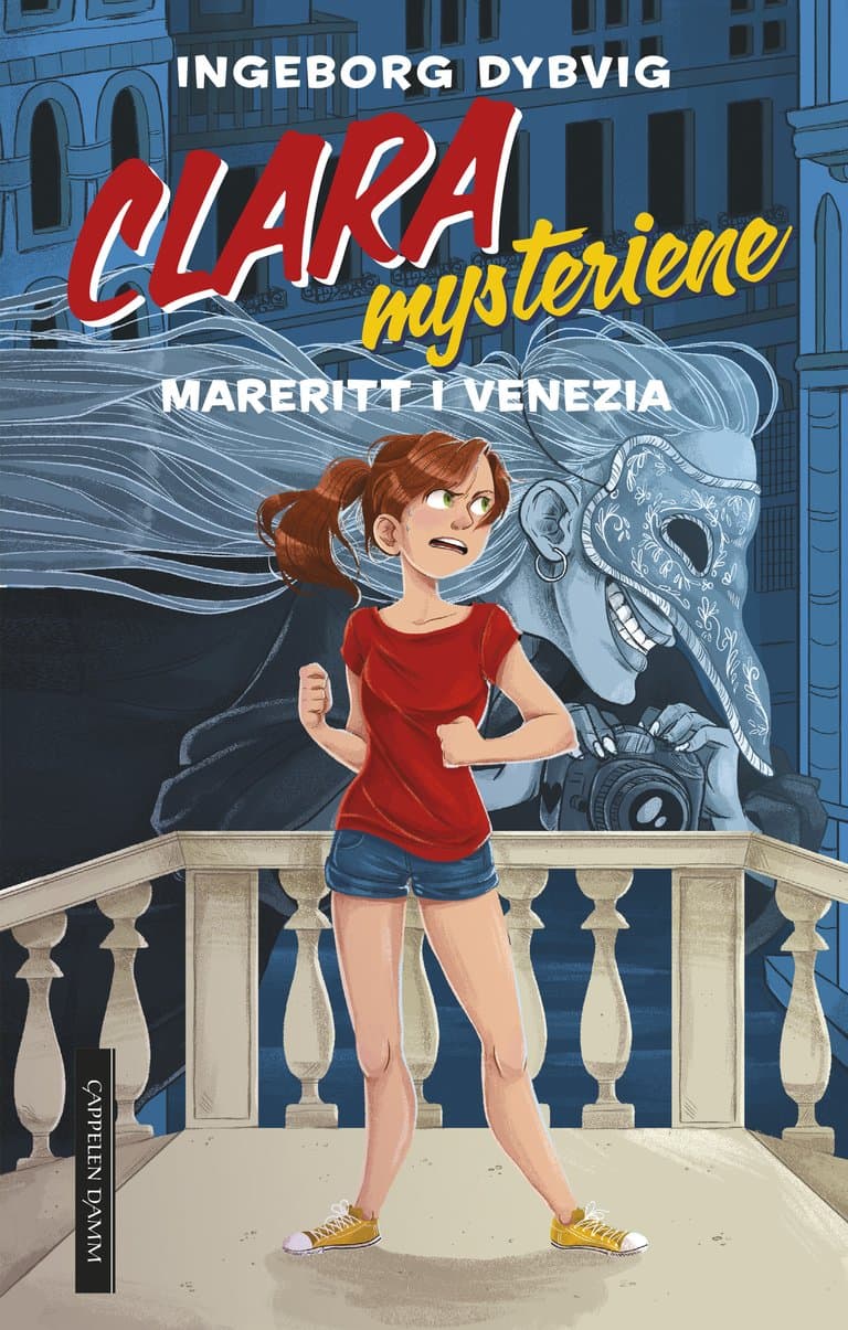 Omslag Mareritt i Venezia av Ingeborg Dybvig (Ebok)