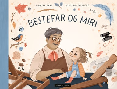 Omslag av "Bestefar og Miri"