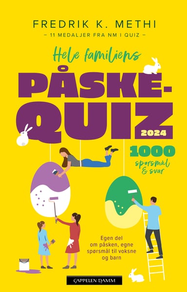Omslag av "Hele familiens påskequiz 2024"