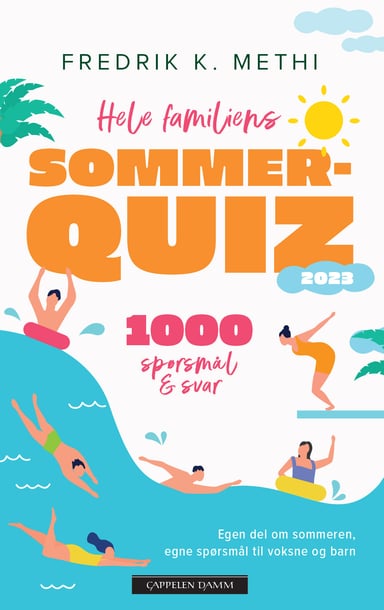 Omslag av "Hele familiens sommerquiz 2023"