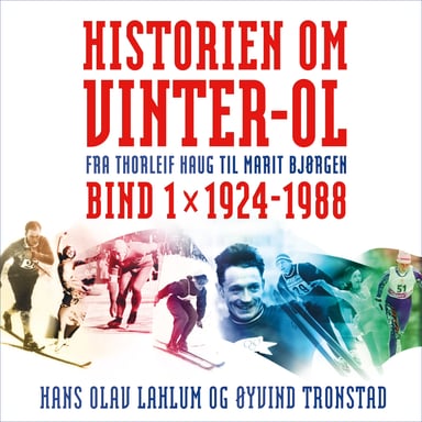Omslag av "Historien om Vinter-OL - 1924-1988"