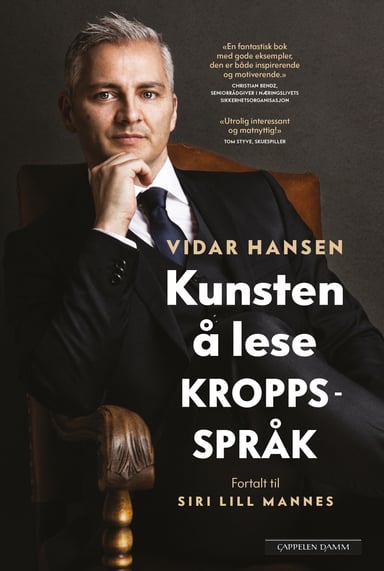 Omslag av "Kunsten å lese kroppsspråk"