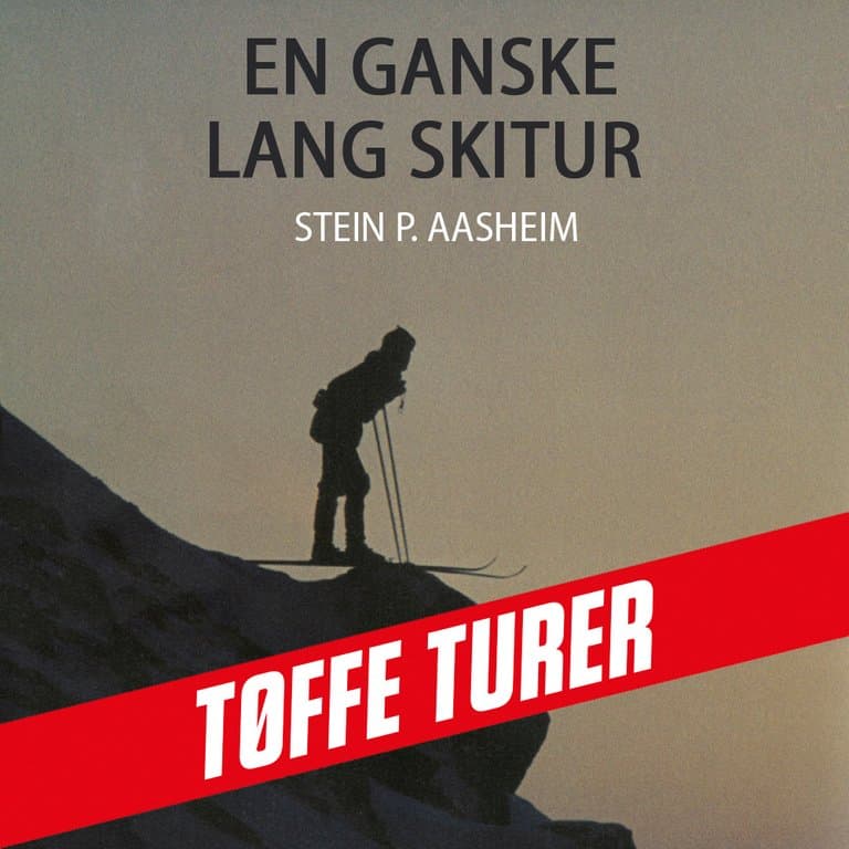 Omslag En ganske lang skitur av Stein P. Aasheim (Lydbok)
