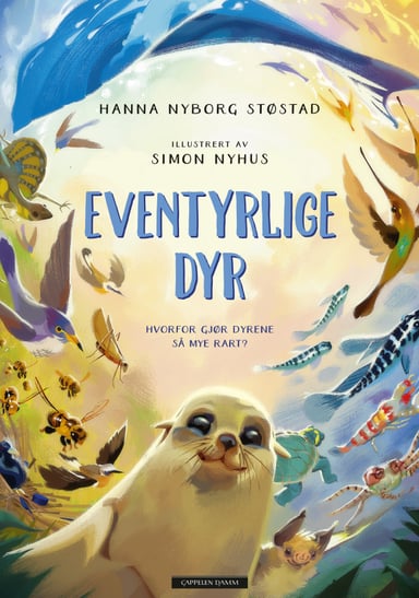 Omslag av "Eventyrlige dyr"