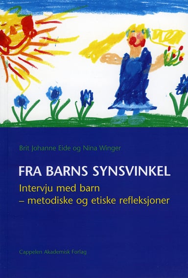 Omslag av "Fra barns synsvinkel"