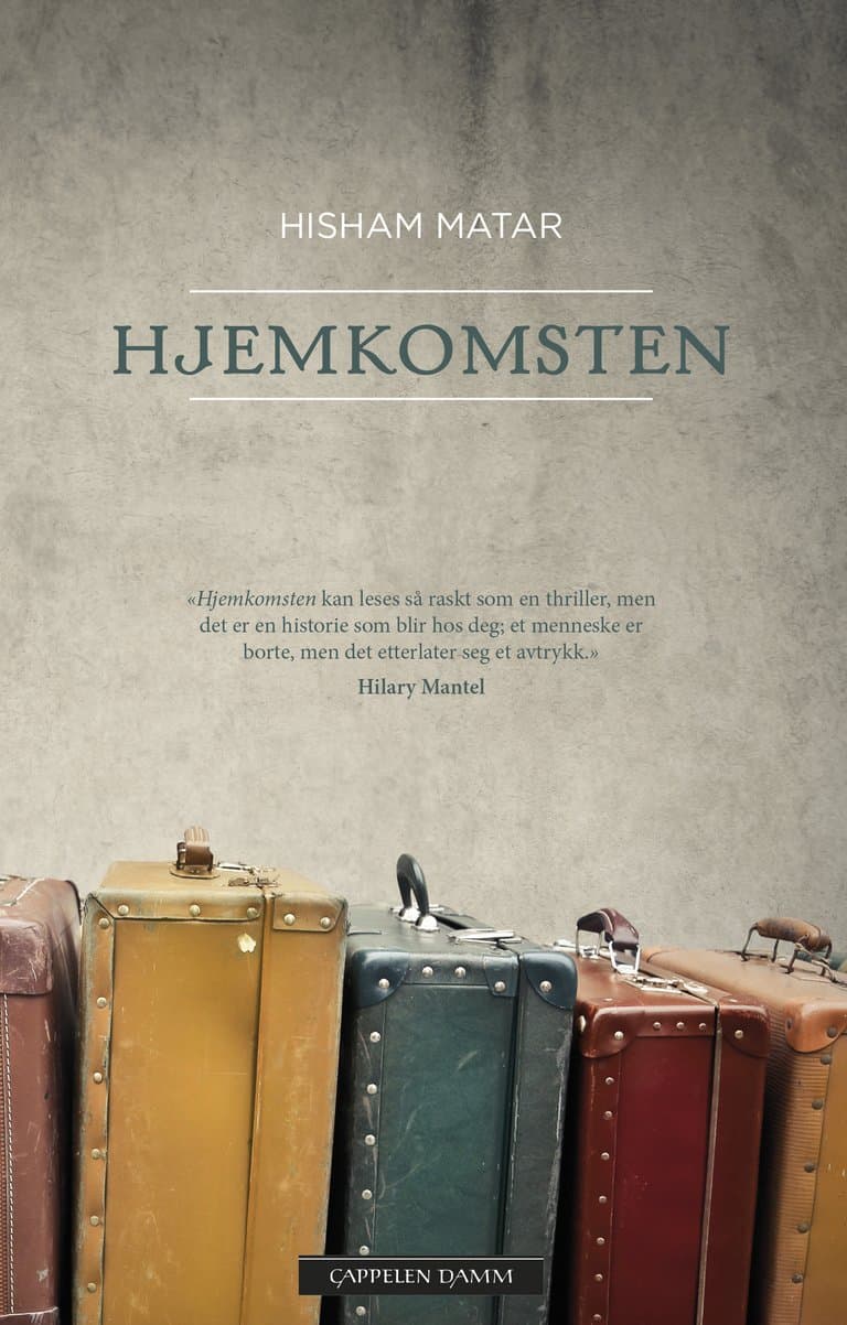 Omslag Hjemkomsten av Hisham Matar (Innbundet)