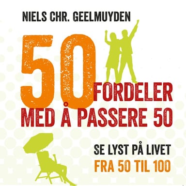Omslag av "50 fordeler med å passere 50"