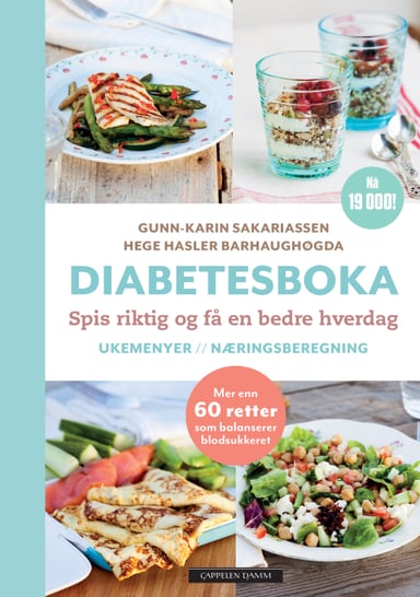 Omslag av "Diabetesboka"