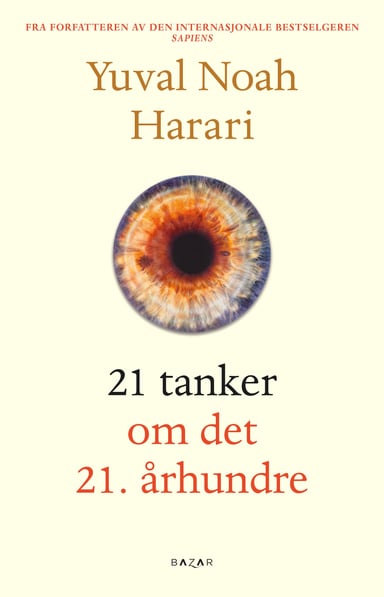 Omslag av "21 tanker for det 21. århundre"