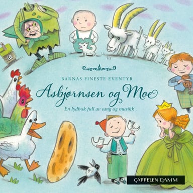 Omslag av "Barnas fineste eventyr: Asbjørnsen og Moe"