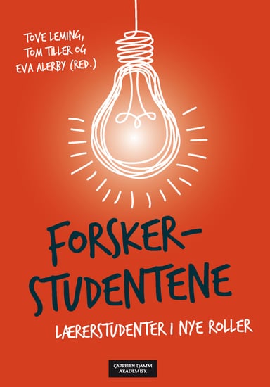 Omslag av "Forskerstudentene"