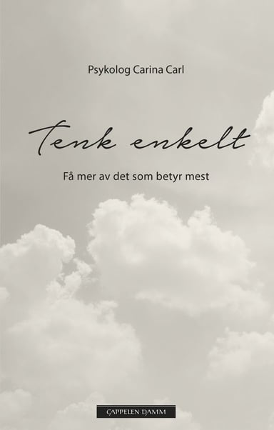 Omslag av "Tenk enkelt"