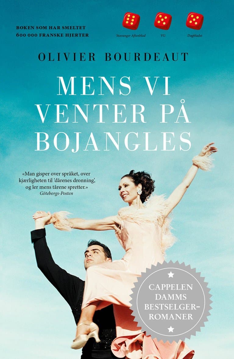 Omslag Mens vi venter på Bojangles av Olivier Bourdeaut (Ebok)