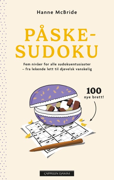 Omslag av "Påskesudoku 2025"