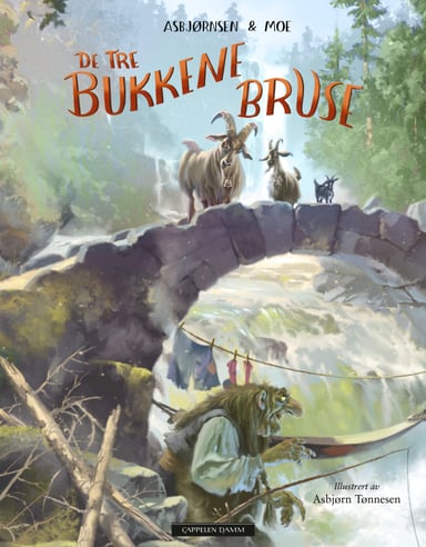Omslag av "De tre bukkene Bruse"