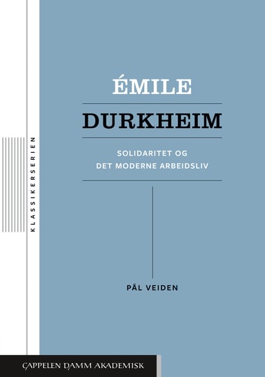 Omslag av "Émile Durkheim"