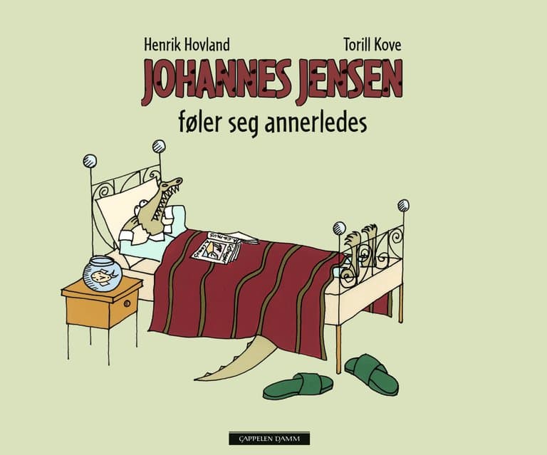 Omslag Johannes Jensen føler seg annerledes av Henrik Hovland (Innbundet)