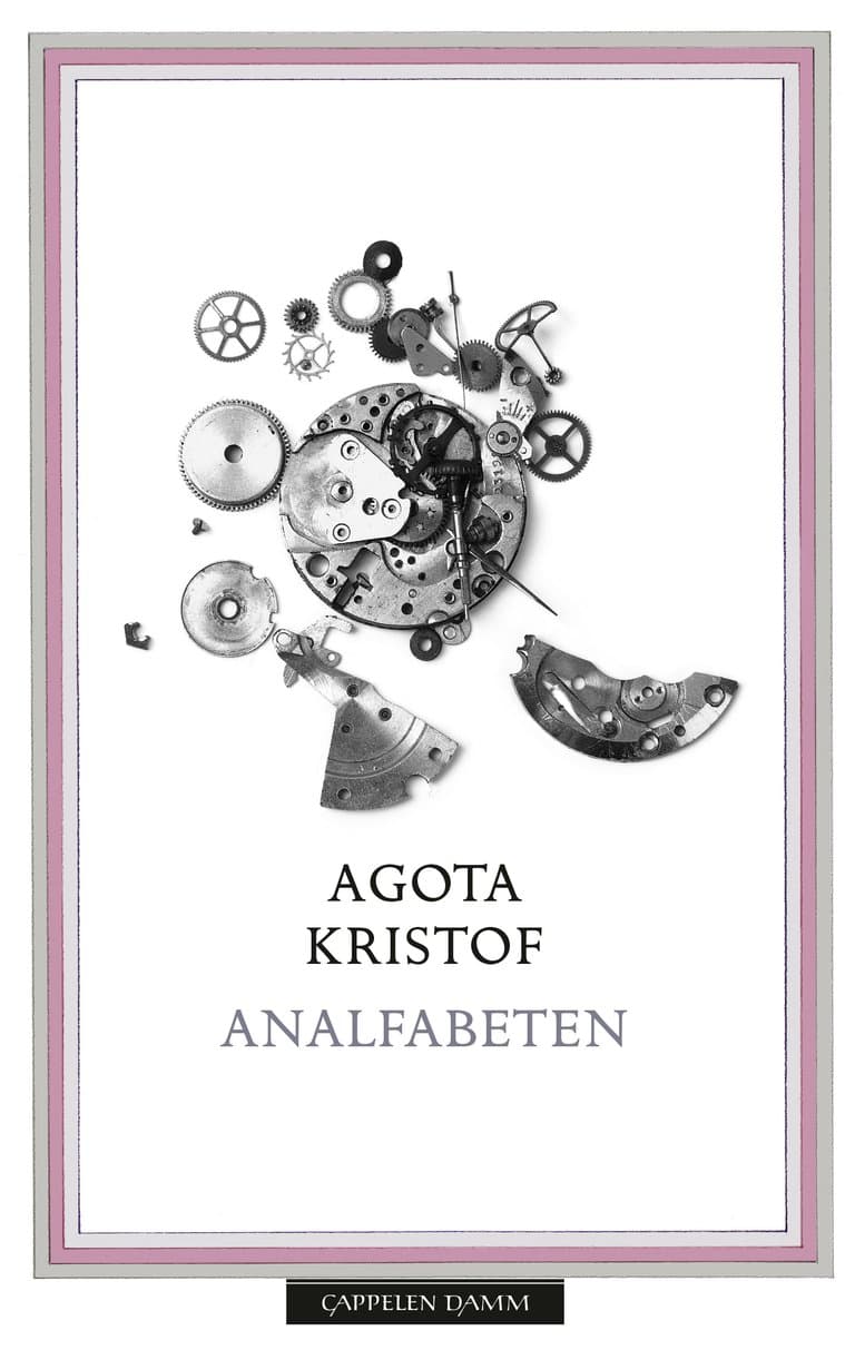 Omslag Analfabeten av Agota Kristof (Innbundet)