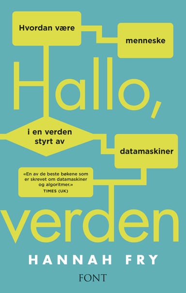Omslag av "Hallo, verden"