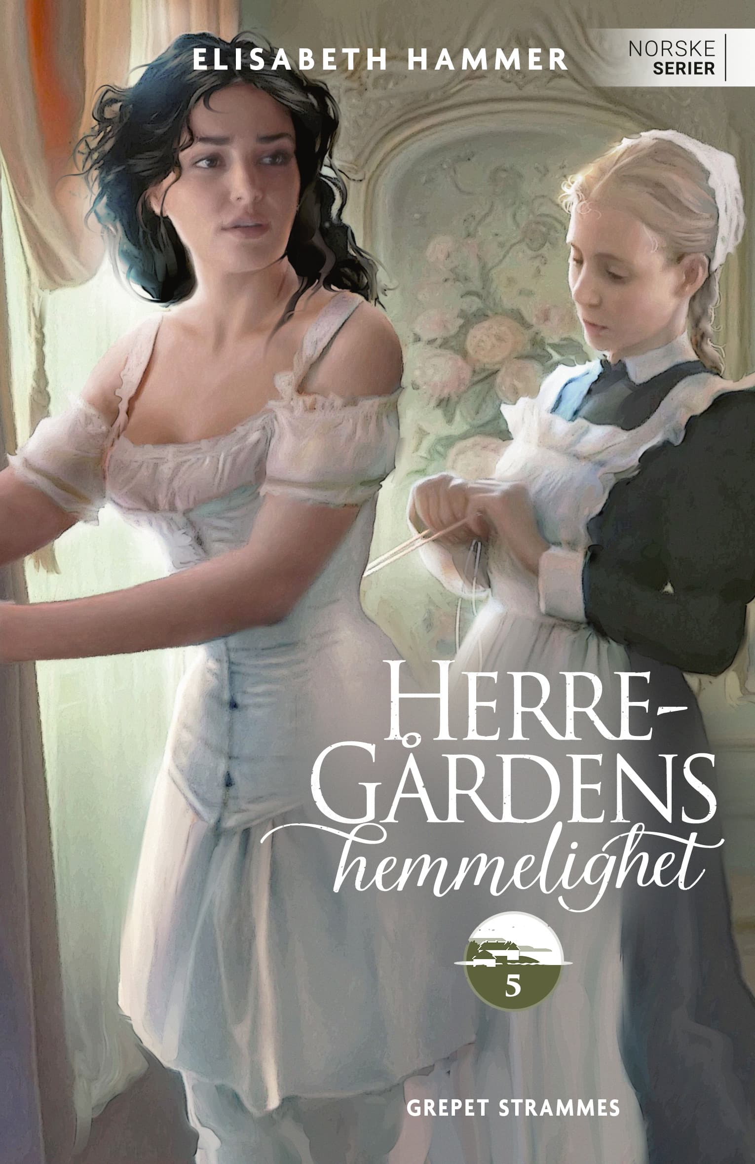 Omslag Grepet strammes av Elisabeth Hammer (Ebok)