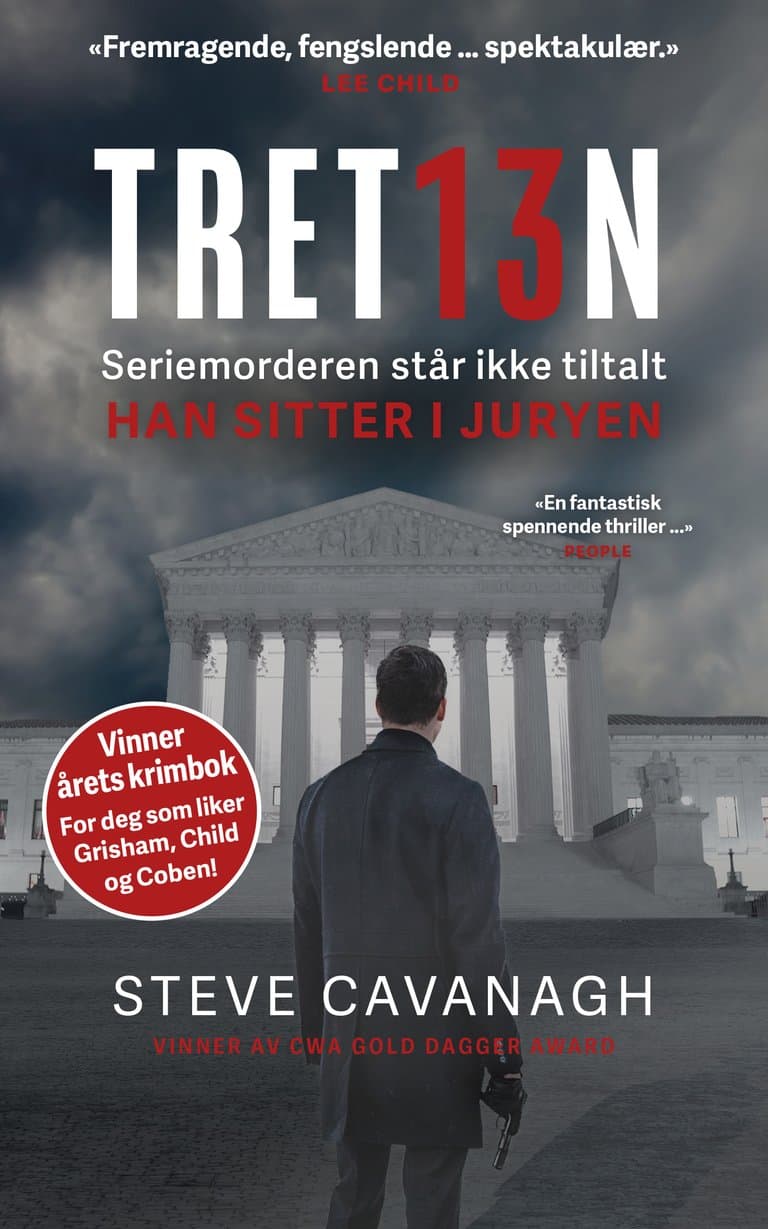 Omslag Tretten av Steve Cavanagh (Heftet)