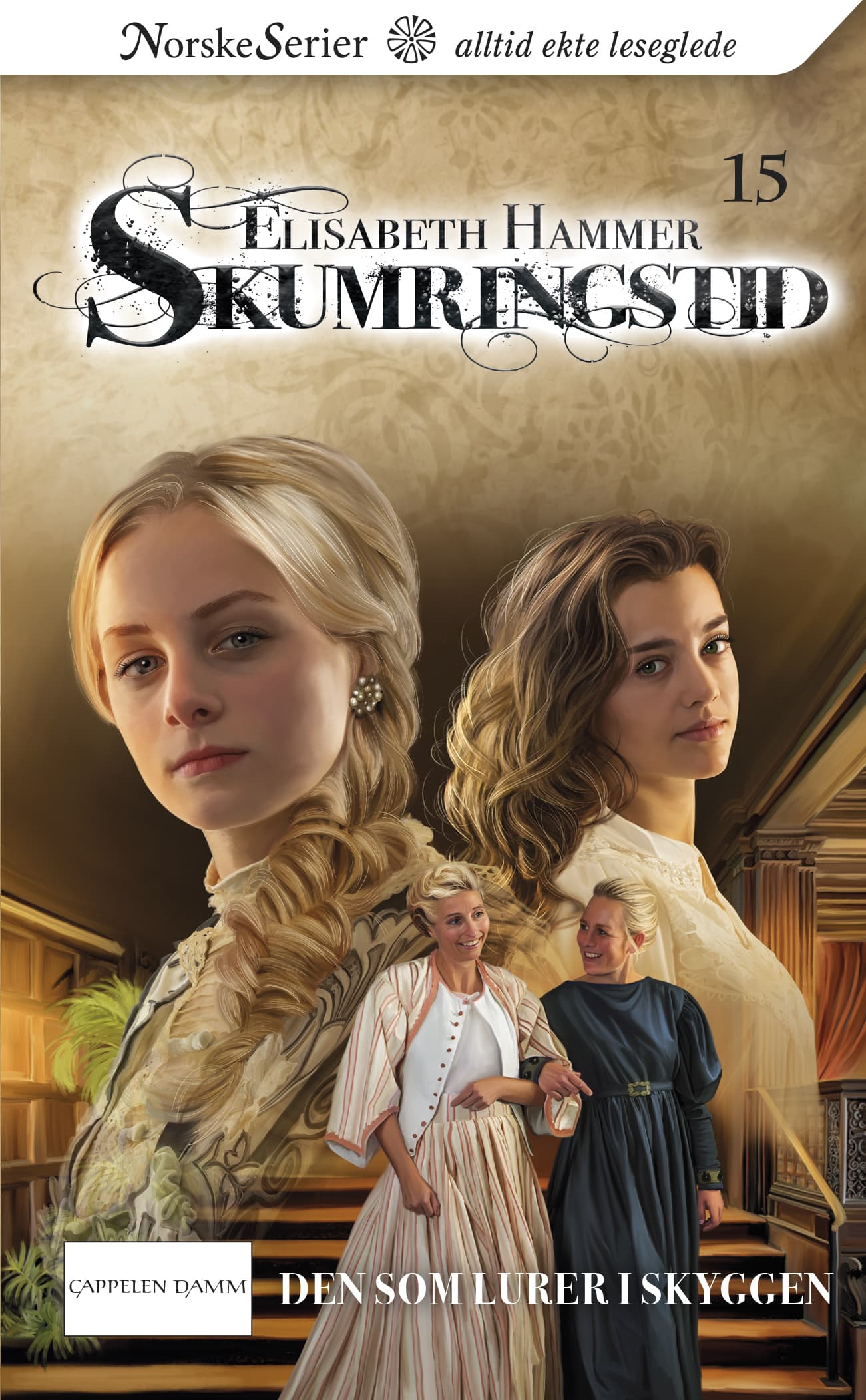Omslag Den som lurer i skyggen av Elisabeth Hammer (Ebok)