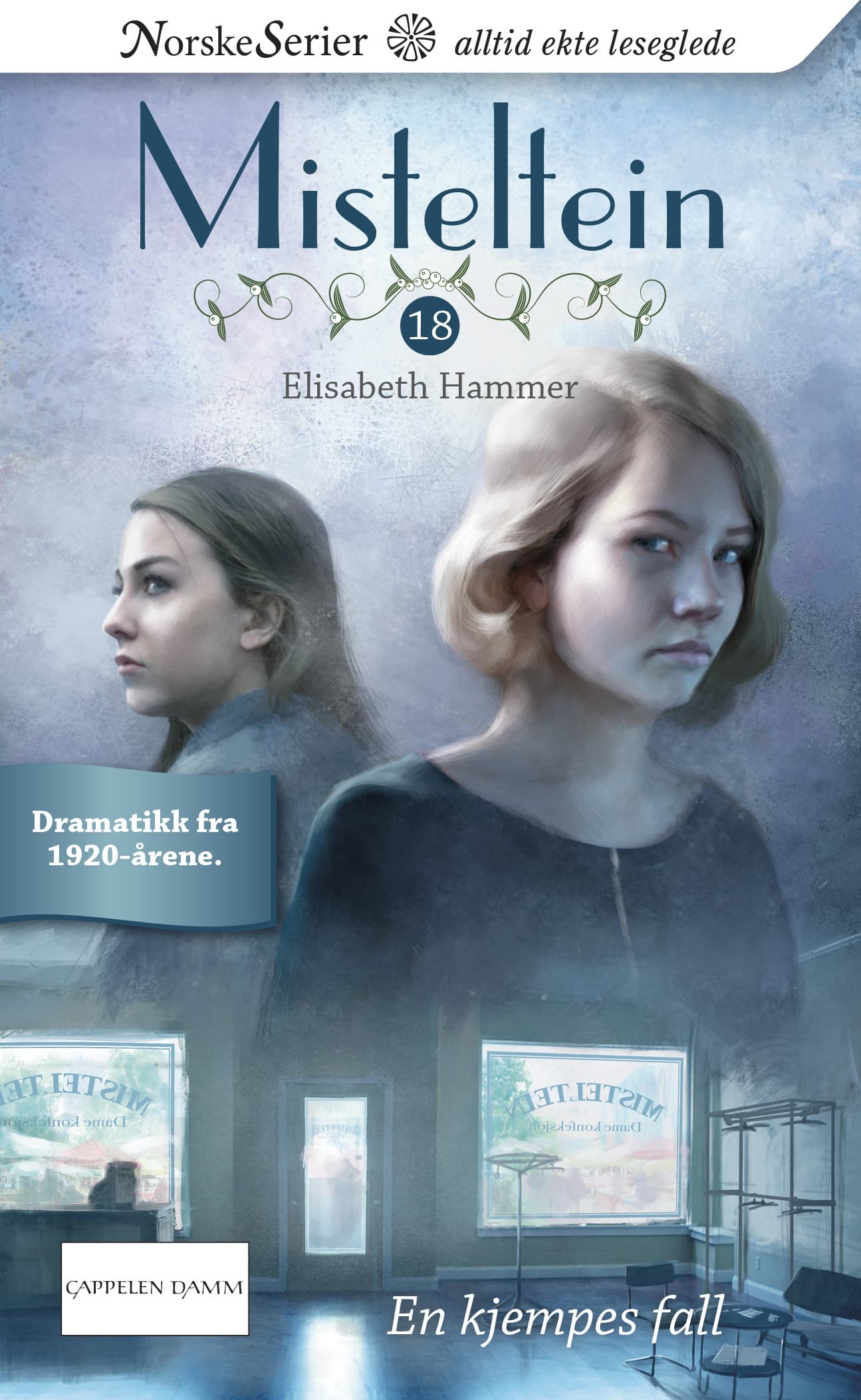 Omslag En kjempes fall av Elisabeth Hammer (Heftet)