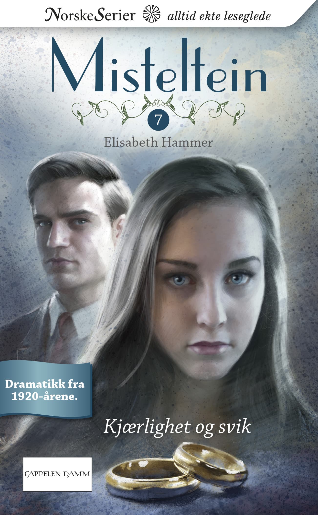 Omslag Kjærlighet og svik av Elisabeth Hammer (Ebok)