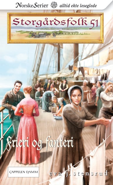 Omslag av "Frieri og fanteri"