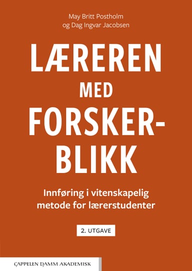 Omslag av "Læreren med forskerblikk"