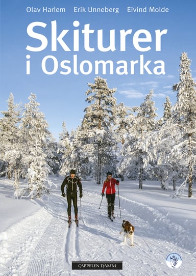 Omslag av "Skiturer i Oslomarka"