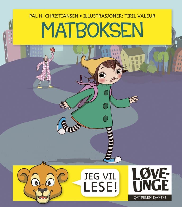 Omslag Løveunge - Matboksen av Pål H. Christiansen (Innbundet)