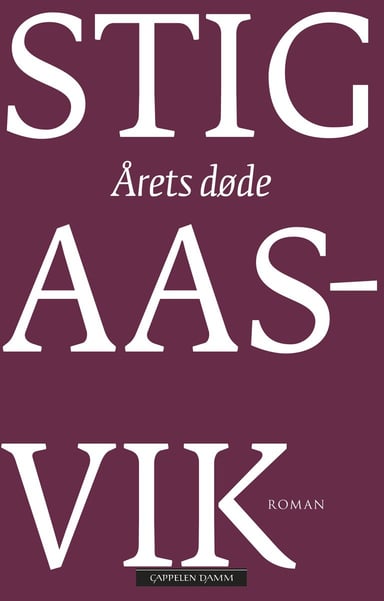 Omslag av "Årets døde"