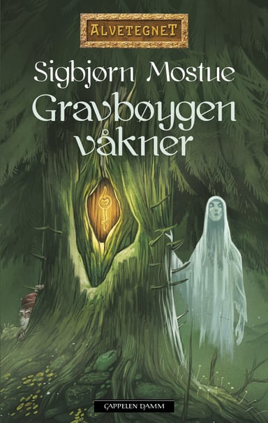 Omslag av "Gravbøygen våkner"