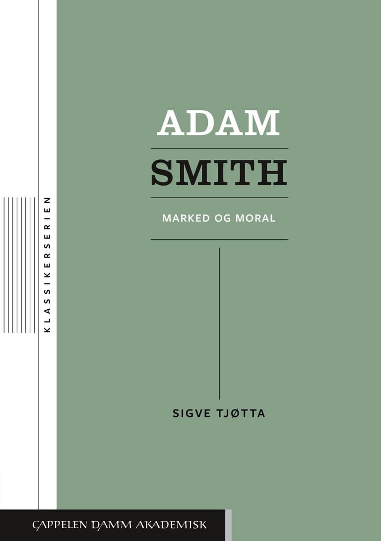 Omslag Adam Smith av Sigve Tjøtta (Ebok)