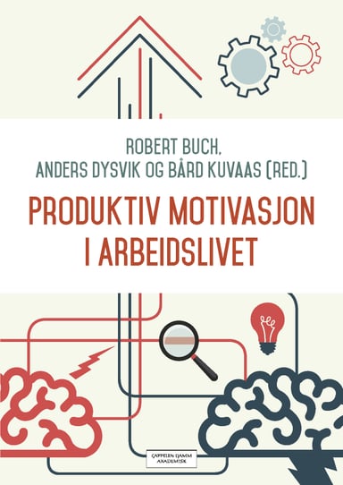Omslag av "Produktiv motivasjon i arbeidslivet"