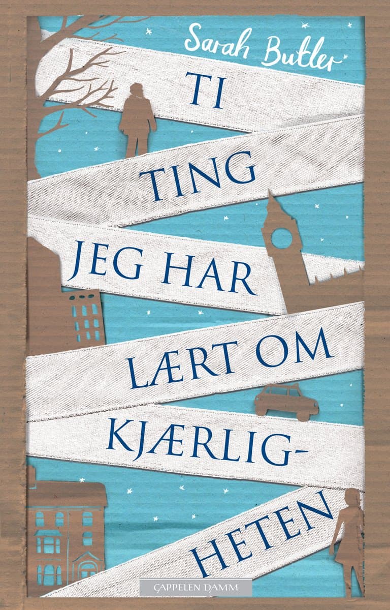 Omslag Ti ting jeg har lært om kjærligheten av Sarah Butler (Ebok)