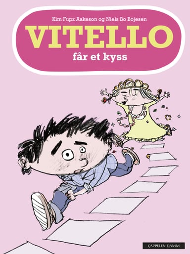 Omslag av "Vitello får et kyss"