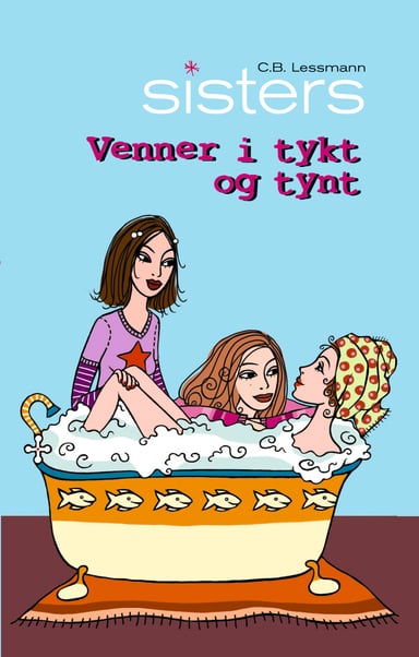 Omslag av "Venner i tykt og tynt"