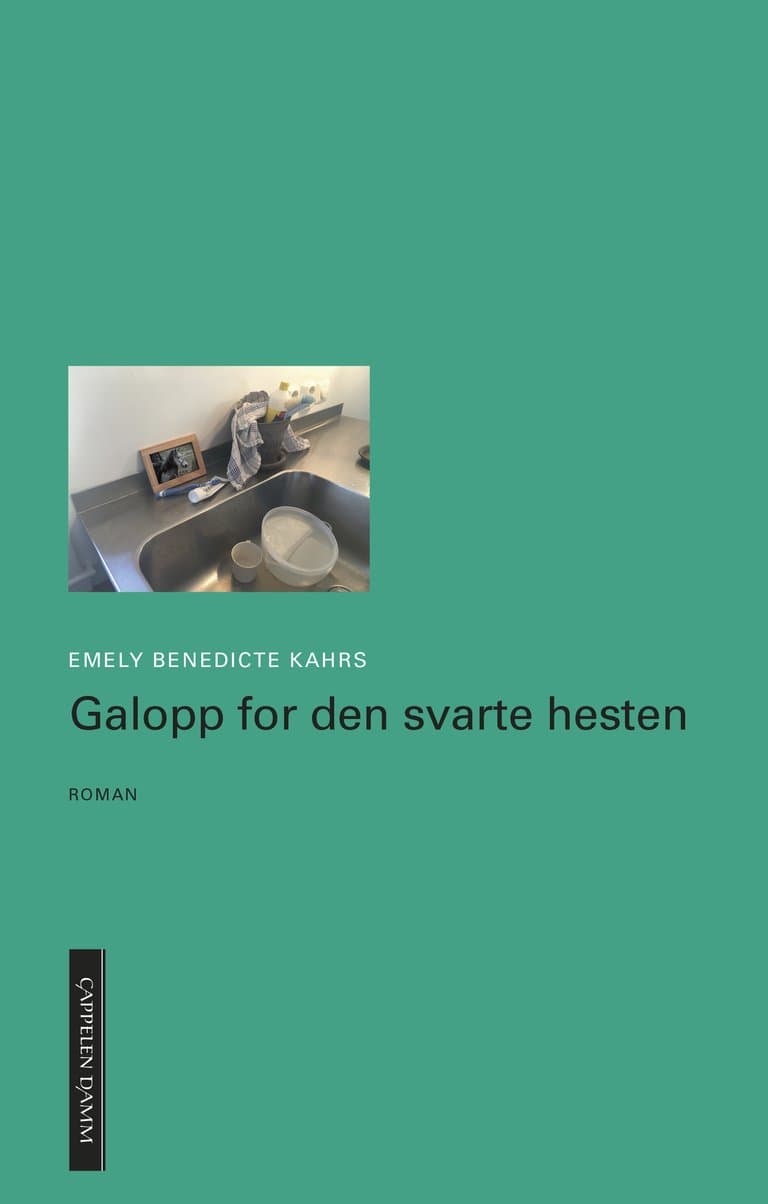 Omslag Galopp for den svarte hesten av Emely Benedicte Kahrs (Innbundet)