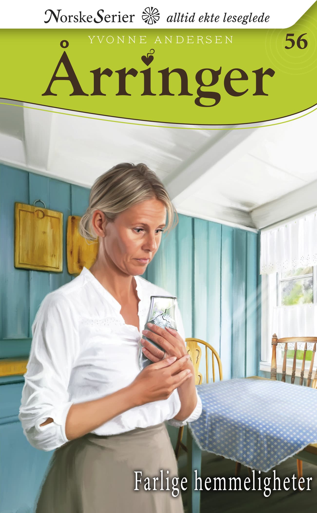 Omslag Farlige hemmeligheter av Yvonne Andersen (Ebok)