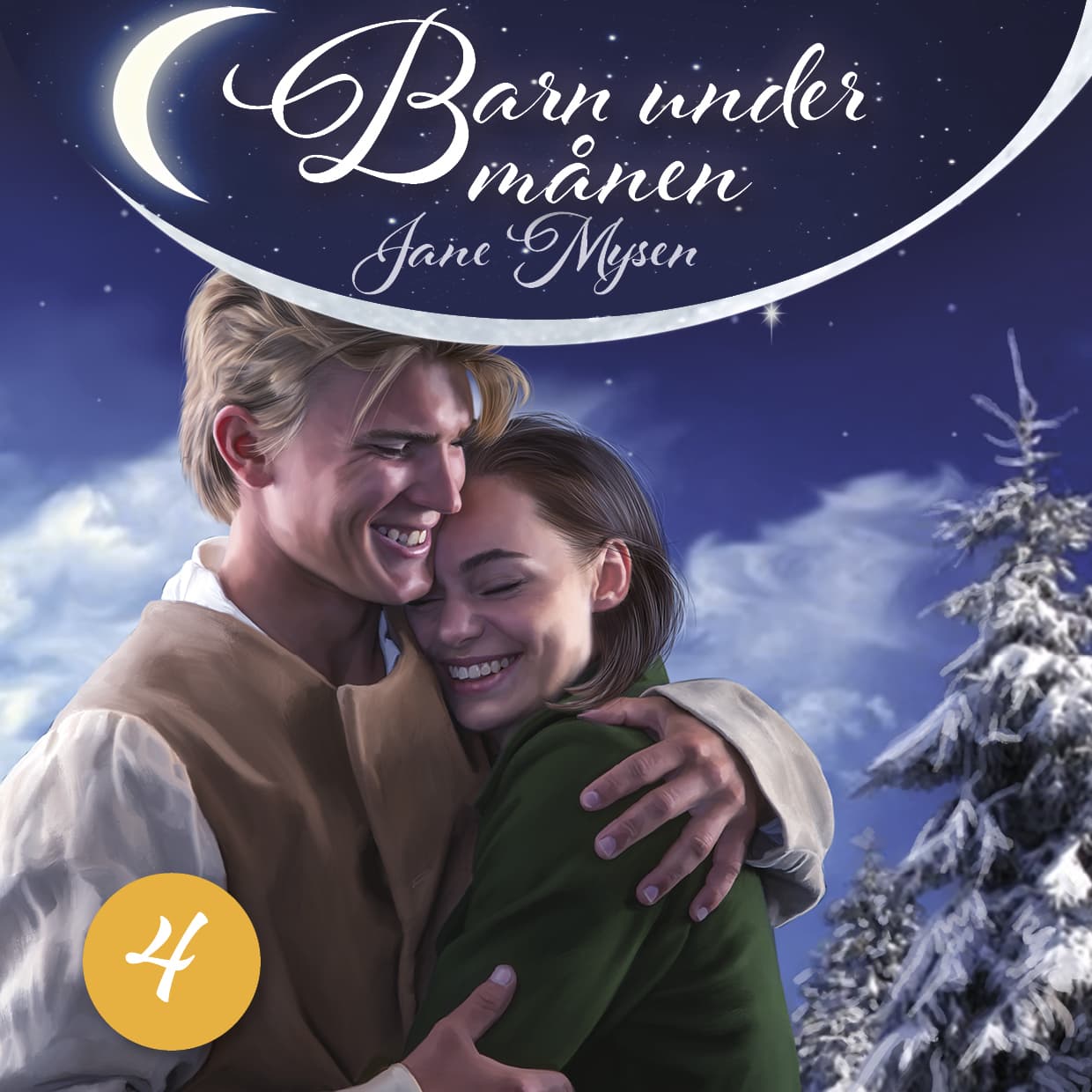 Omslag Stjernenes natt av Jane Mysen (Lydbok)