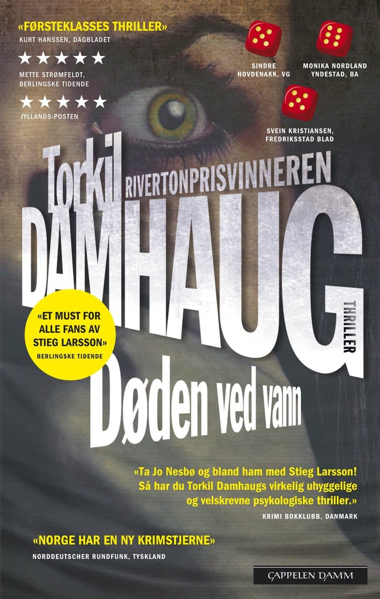 Omslag Døden ved vann av Torkil Damhaug (Heftet)