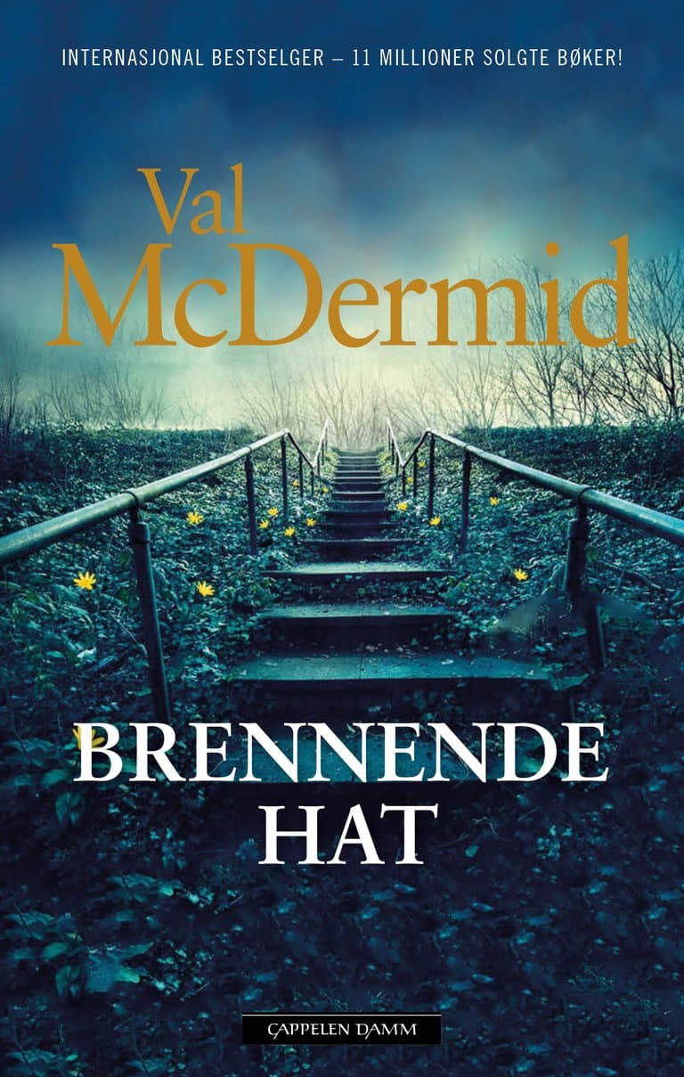 Omslag Brennende hat av Val McDermid (Heftet)