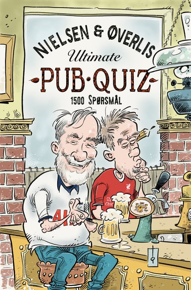 Omslag av "Nielsen og Øverlis ultimate pubquiz"