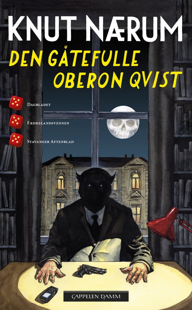 Omslag Den gåtefulle Oberon Qvist av Knut Nærum (Ebok)