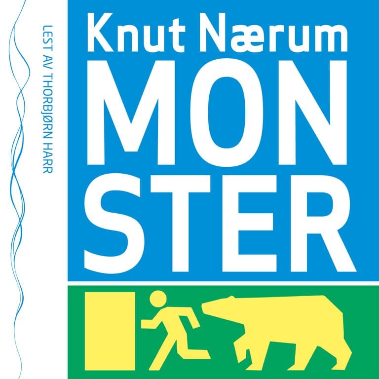 Omslag Monster av Knut Nærum (Lydbok)
