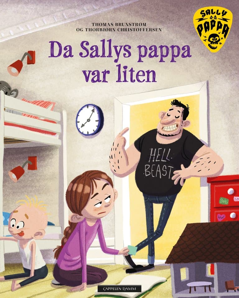 Omslag Da Sallys pappa var liten av Thomas Brunstrøm (Ebok)