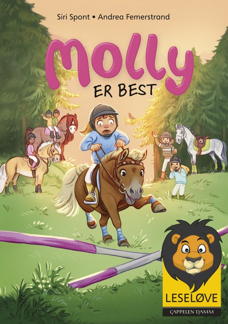 Omslag Leseløve - Molly er best av Siri Spont (Ebok)
