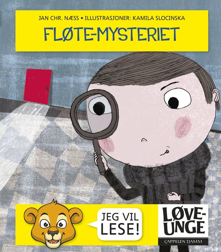 Omslag Løveunge - Fløte-mysteriet av Jan Chr. Næss (Ebok)